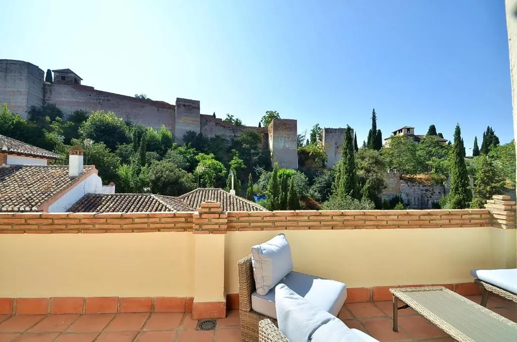 Loft Dar al- Horra , Terraza, parking & Vistas